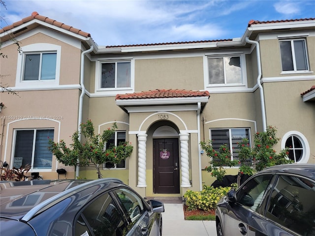 view of townhome / multi-family property