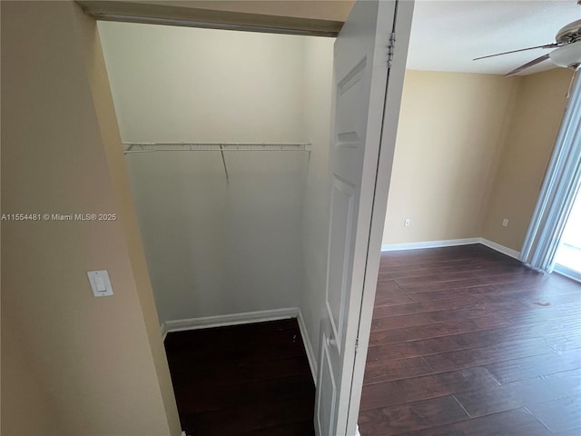 view of closet