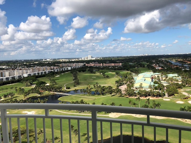 view of water feature