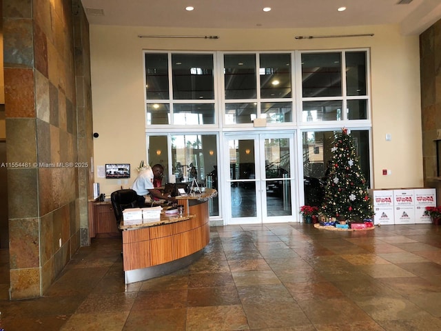 view of reception