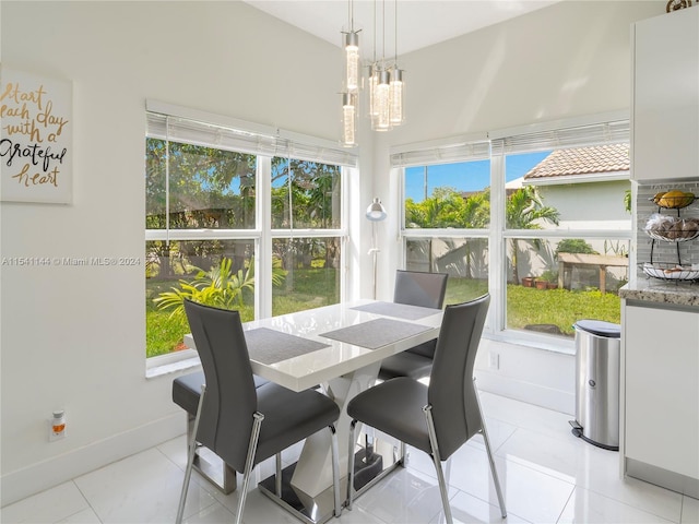 sunroom featuring a wealth of natural light