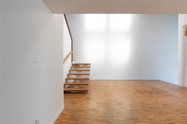 interior space featuring light hardwood / wood-style flooring