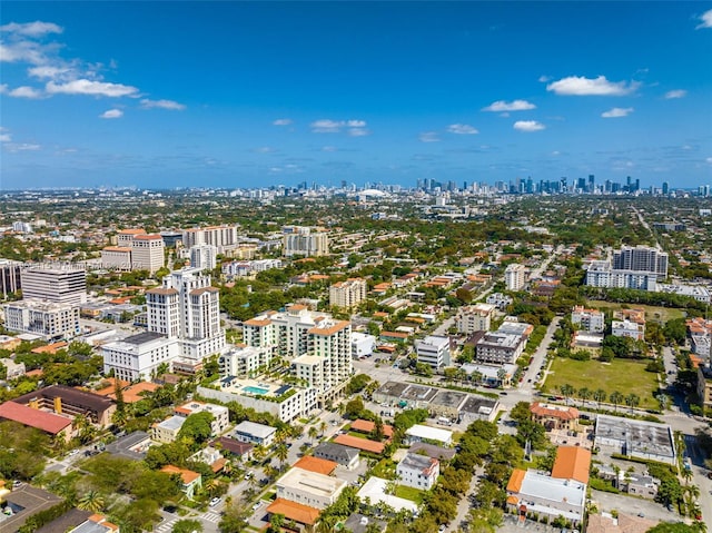 view of aerial view