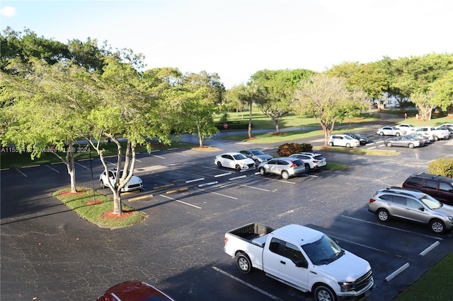 view of vehicle parking