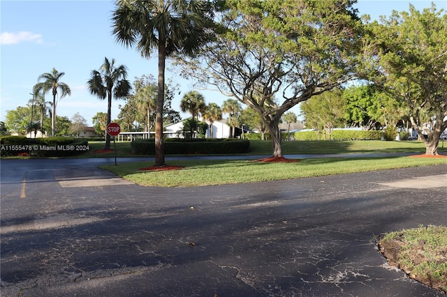 view of road