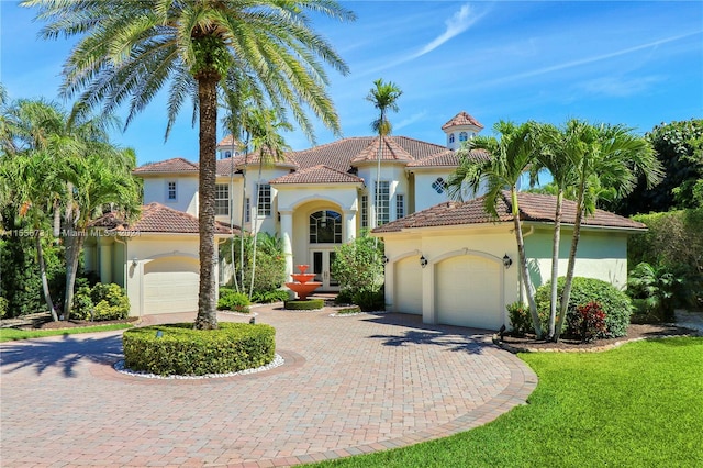 view of mediterranean / spanish house