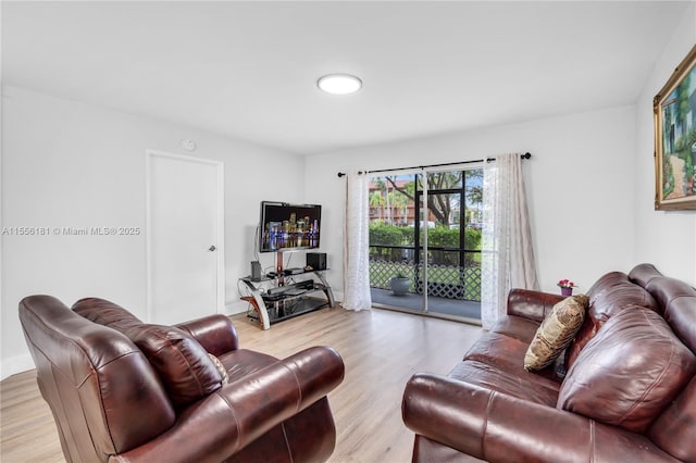 701 SW 142nd Ave Unit 108S, Pembroke Pines, FL 33027 - living area featuring light wood-type flooring