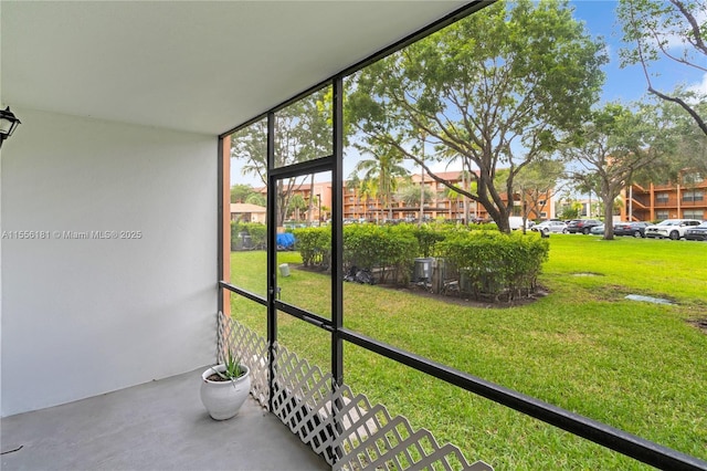 701 SW 142nd Ave Unit 108S, Pembroke Pines, FL 33027 - view of unfurnished sunroom