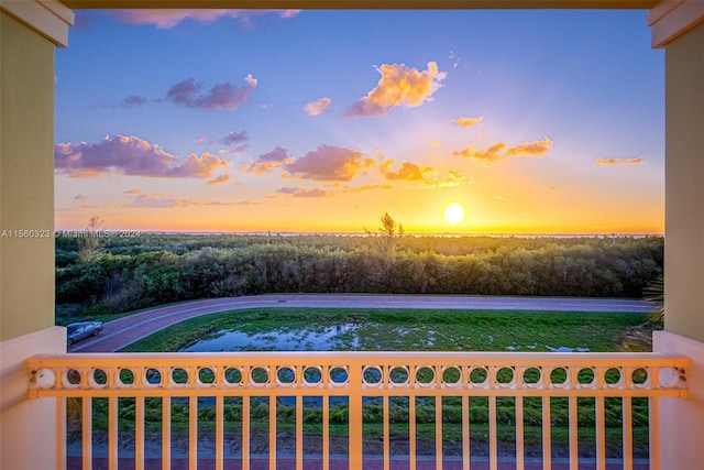 property view of water