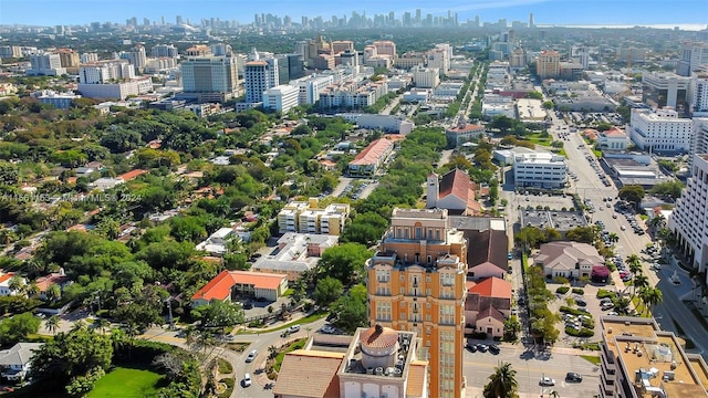 view of aerial view