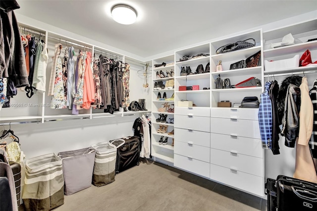 view of spacious closet