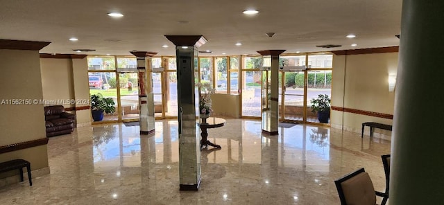 view of building lobby