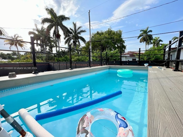 view of pool