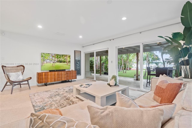 view of living room