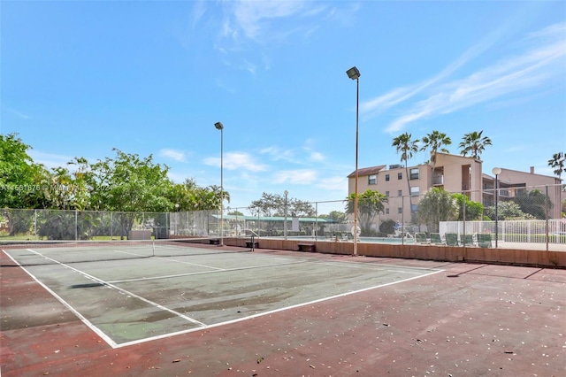 view of sport court