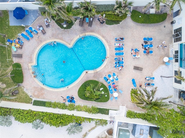 view of swimming pool