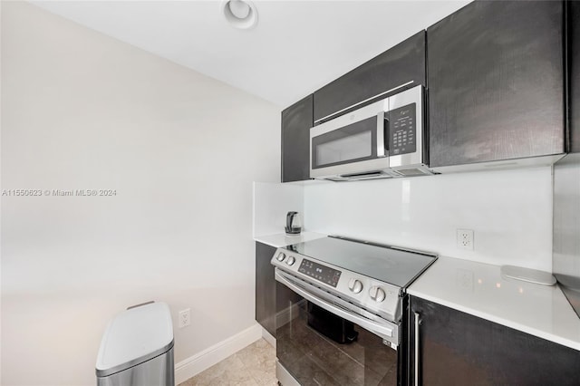 kitchen featuring stainless steel appliances