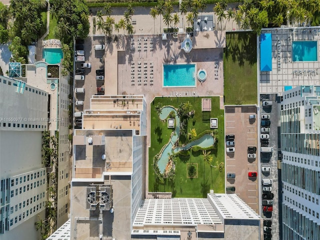 view of birds eye view of property