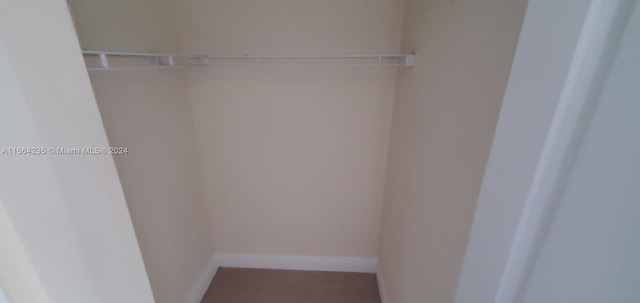 view of closet