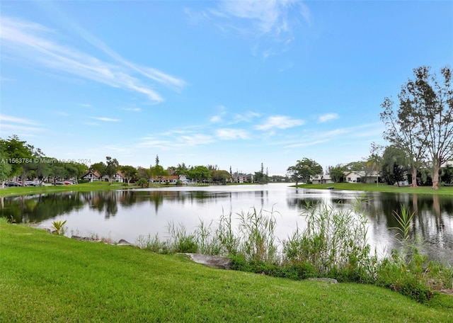 property view of water