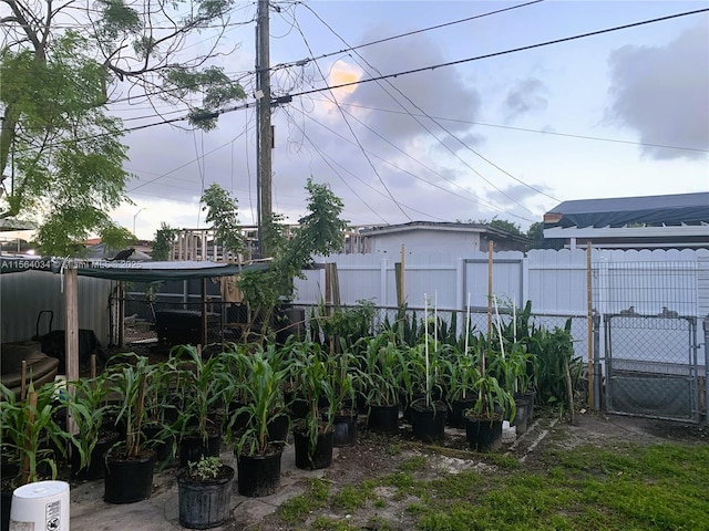 662 E 21st St, Hialeah, FL 33013 - view of yard with a gate