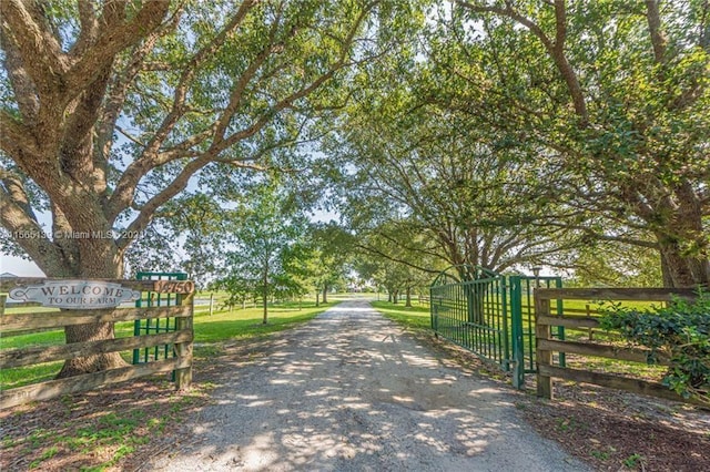 view of gate