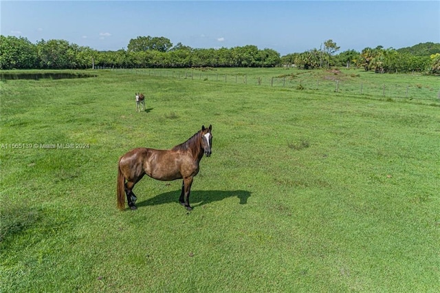 view of property's community featuring a rural view