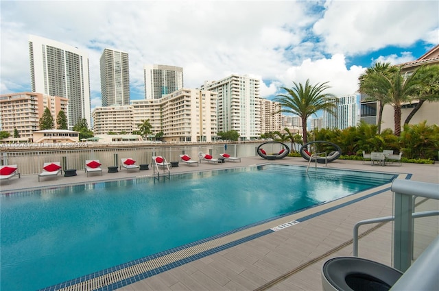 view of swimming pool