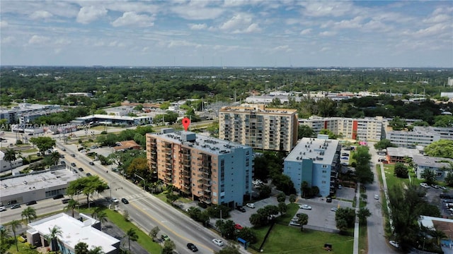 view of aerial view