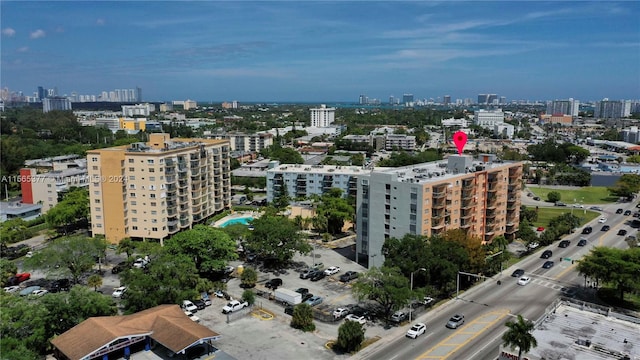 view of aerial view