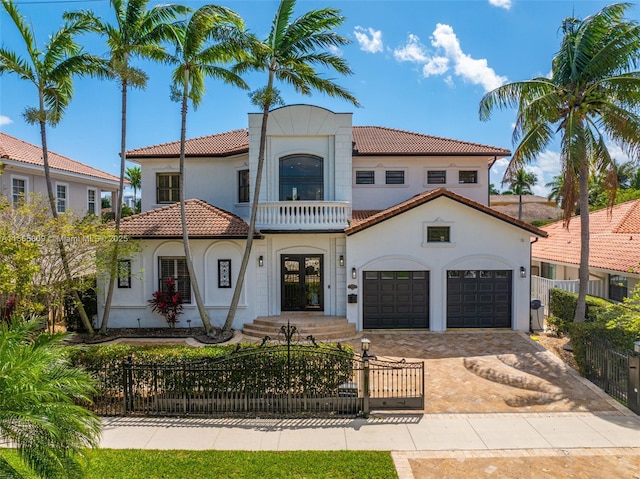 view of mediterranean / spanish house