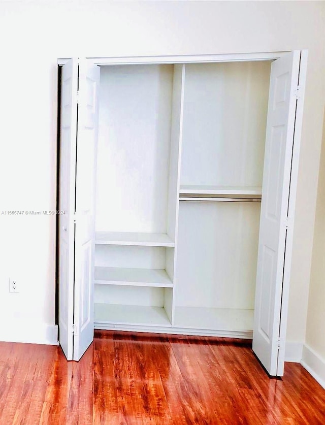 view of closet