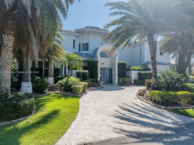 view of mediterranean / spanish house