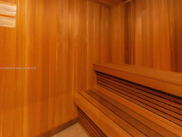 view of sauna / steam room