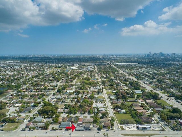 view of drone / aerial view