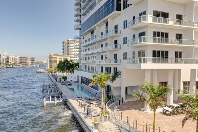 4010 S Ocean Dr Unit R3308, Hollywood, FL 33019 - exterior space with a water view