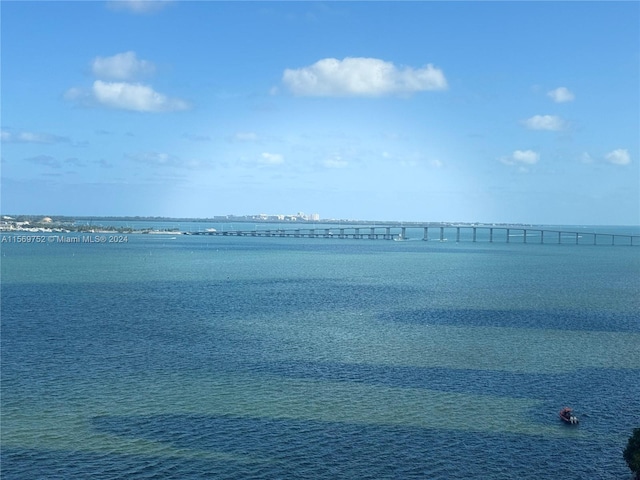 view of water feature