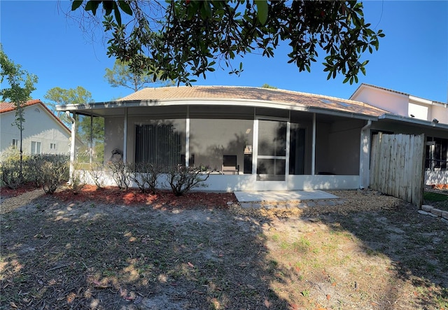 view of rear view of house