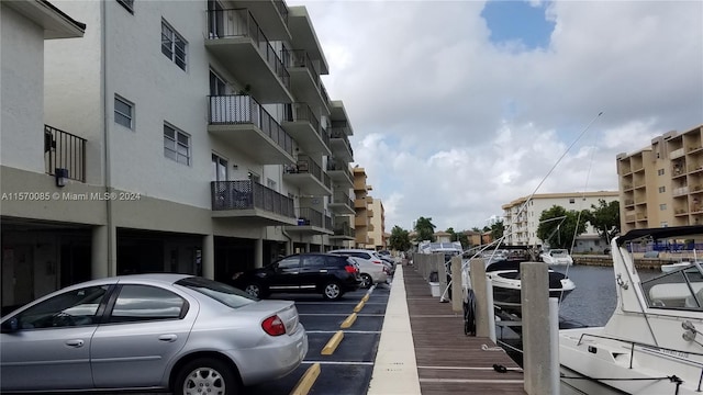 view of car parking