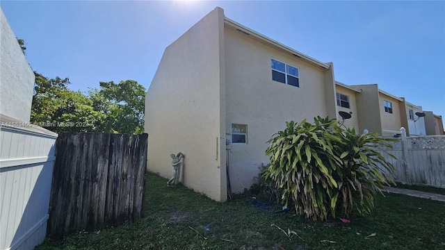 view of side of property