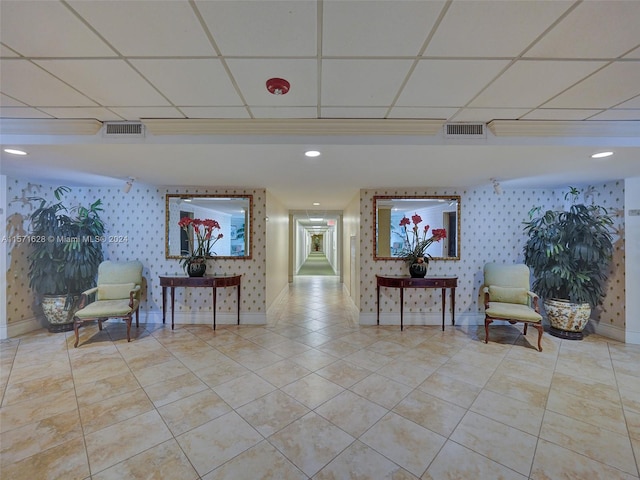 view of building lobby