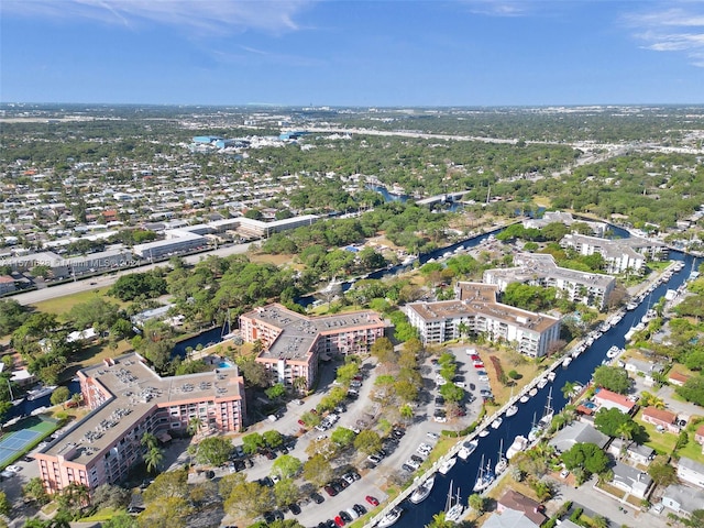 view of aerial view