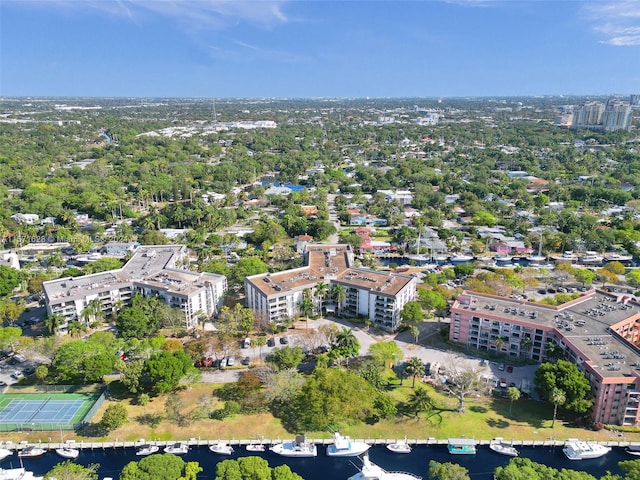 view of aerial view