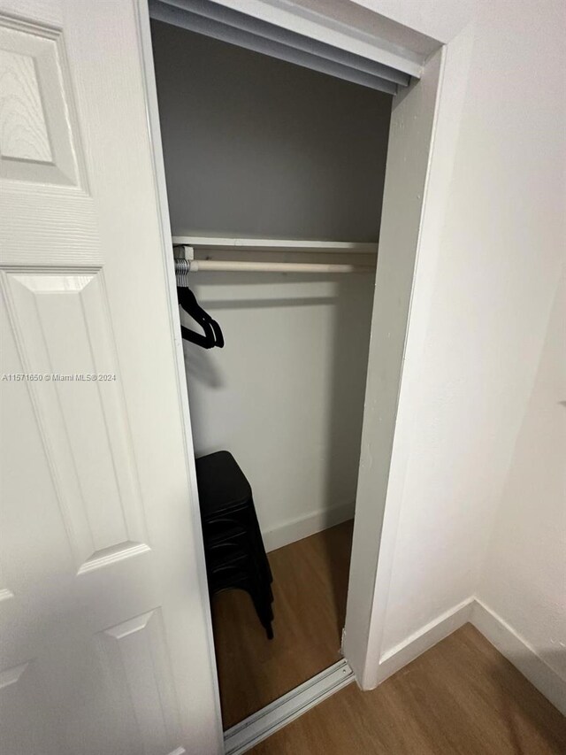 view of closet