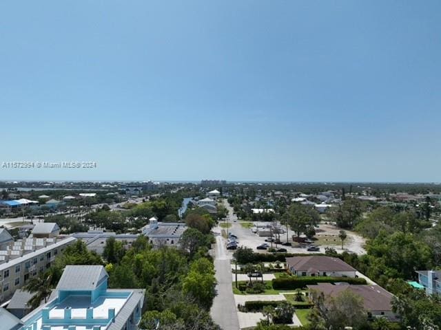 view of aerial view