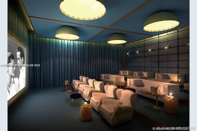 view of home theater room