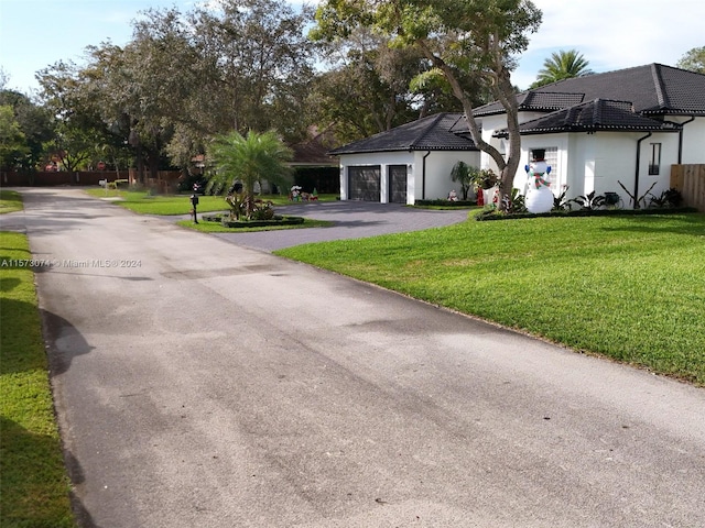 view of road