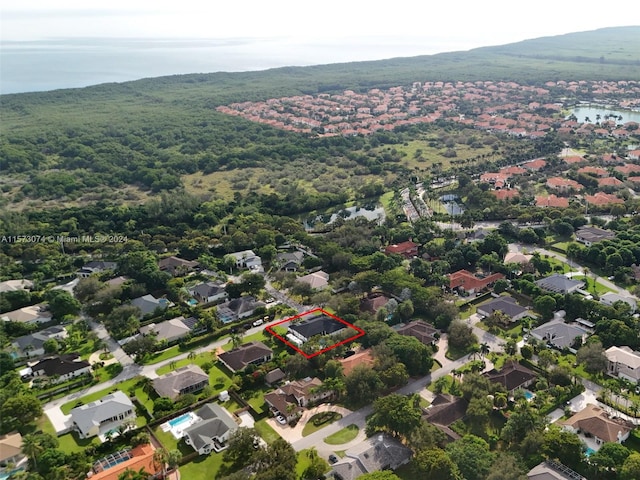 view of birds eye view of property