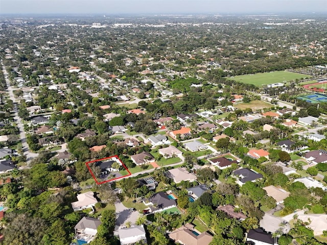 view of bird's eye view