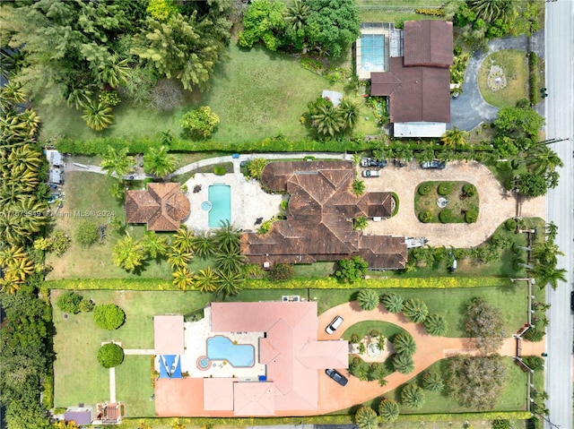 view of drone / aerial view